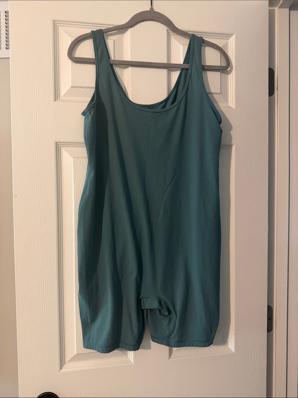 Isabel Maternity by Ingrid & Isabel Teal Maternity Tank Romper
